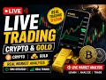Live Crypto &amp; Gold Trading | Real Market Analysis | SMC Strategy 🔥