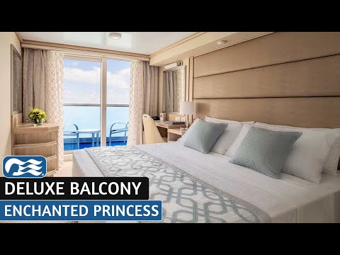 Enchanted Princess Deluxe Balcony walkthrough tour