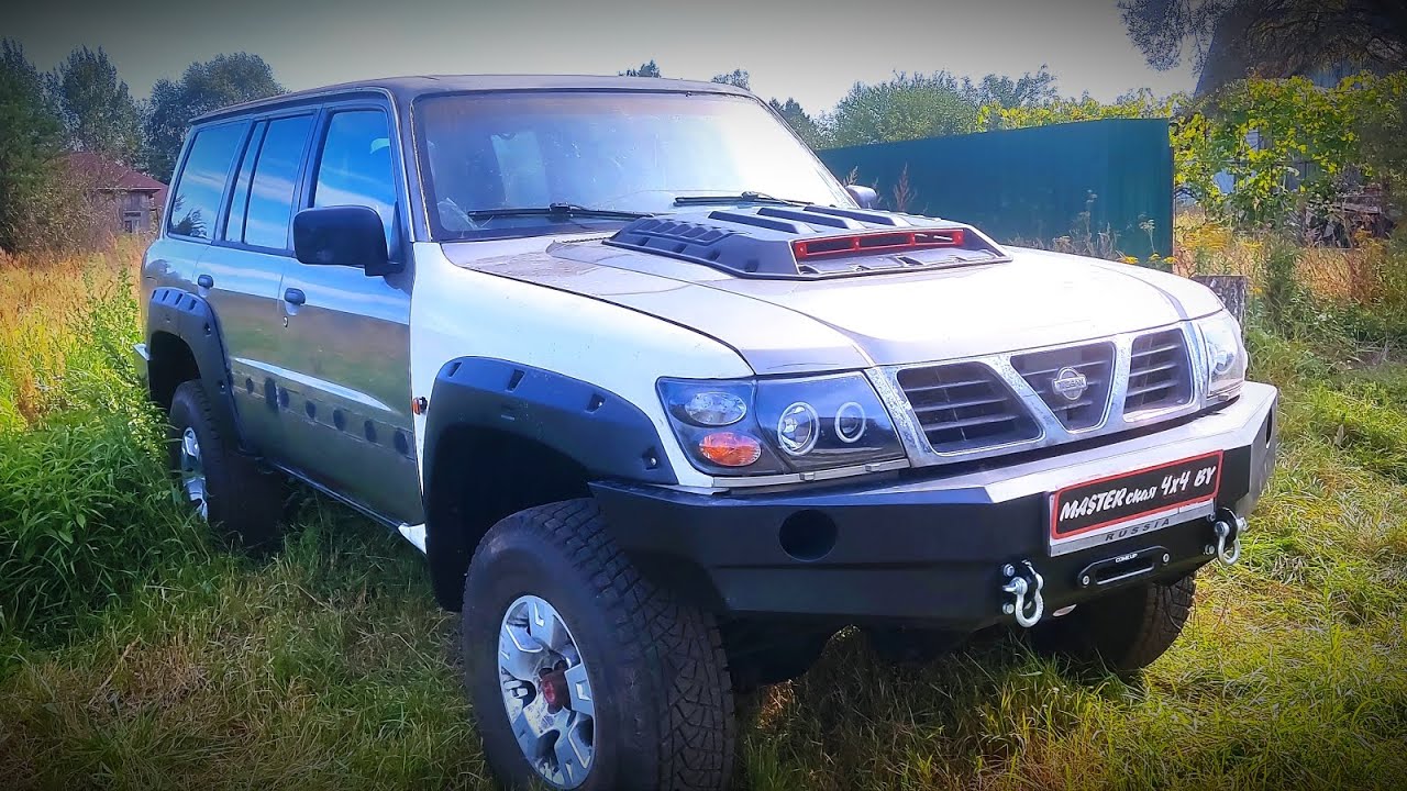 Силовые бампера на Ниссан Патрол У61.