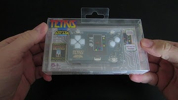 Micro Arcade Tetris Unboxing/Quick Look LPOS