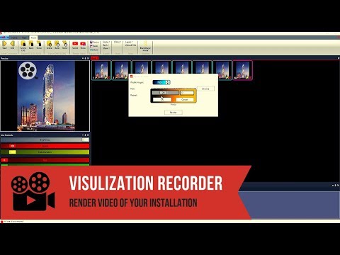 Visualization Recorder - LED mapping Software