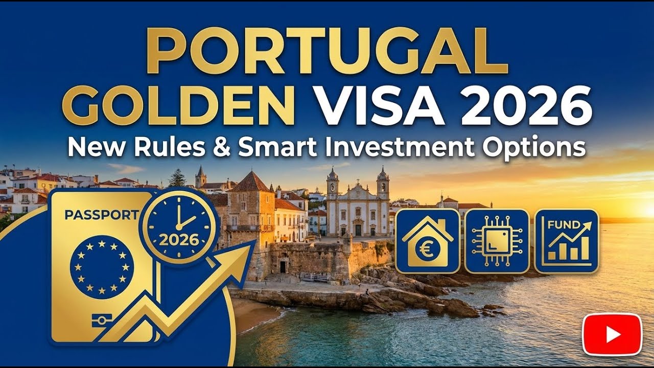 Portugal Golden Visa 2026: New Rules & Smart Investment Options