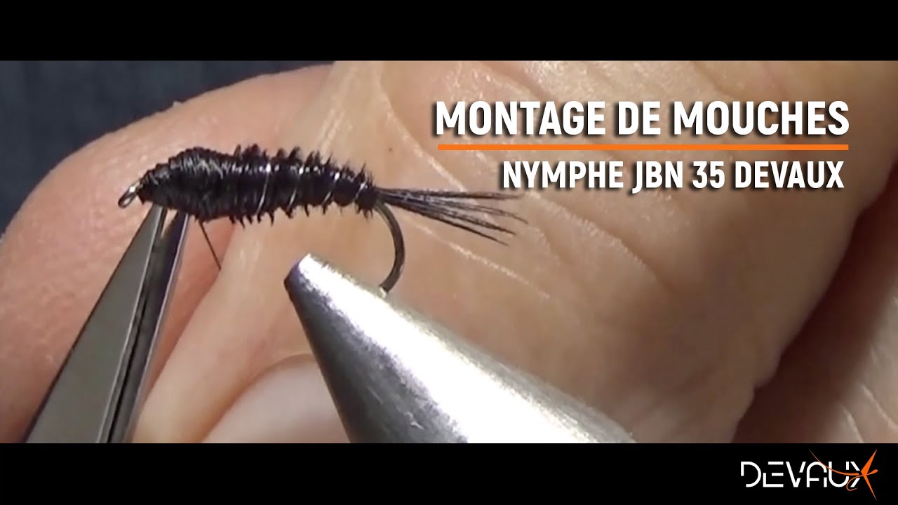 Montage mouche : Nymphe JBN 35 Devaux par Philippe Giraud