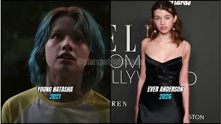 Black Widow (2021- 2026) Cast | Then And Now #marvel #trending #shorts #blackwidow #movie #ytshorts