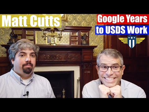 Matt Cutts On His Google Years & How SEO|SEMs Can Make A Difference At The USDS : Vlog #32 Matt Cutts On His Google Years & How SEO|SEMs Can Make A Difference At The USDS : Vlog #32