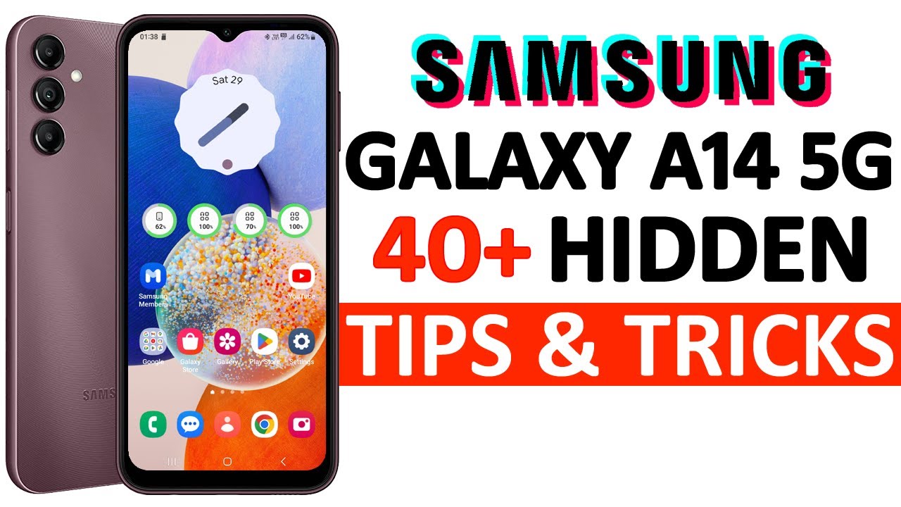 Samsung Galaxy A14 5G 40+ Tips, Tricks & Hidden Features