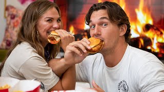 THE TRUTH ABOUT OUR RELATIONSHIP | Hannah Brown & Tyler Cameron Mukbang