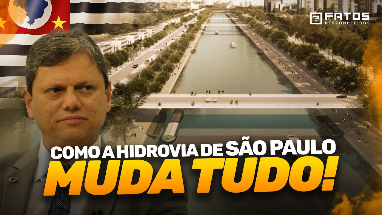 Hidrovia: O Projeto de São Paulo que Assusta o Mundo!