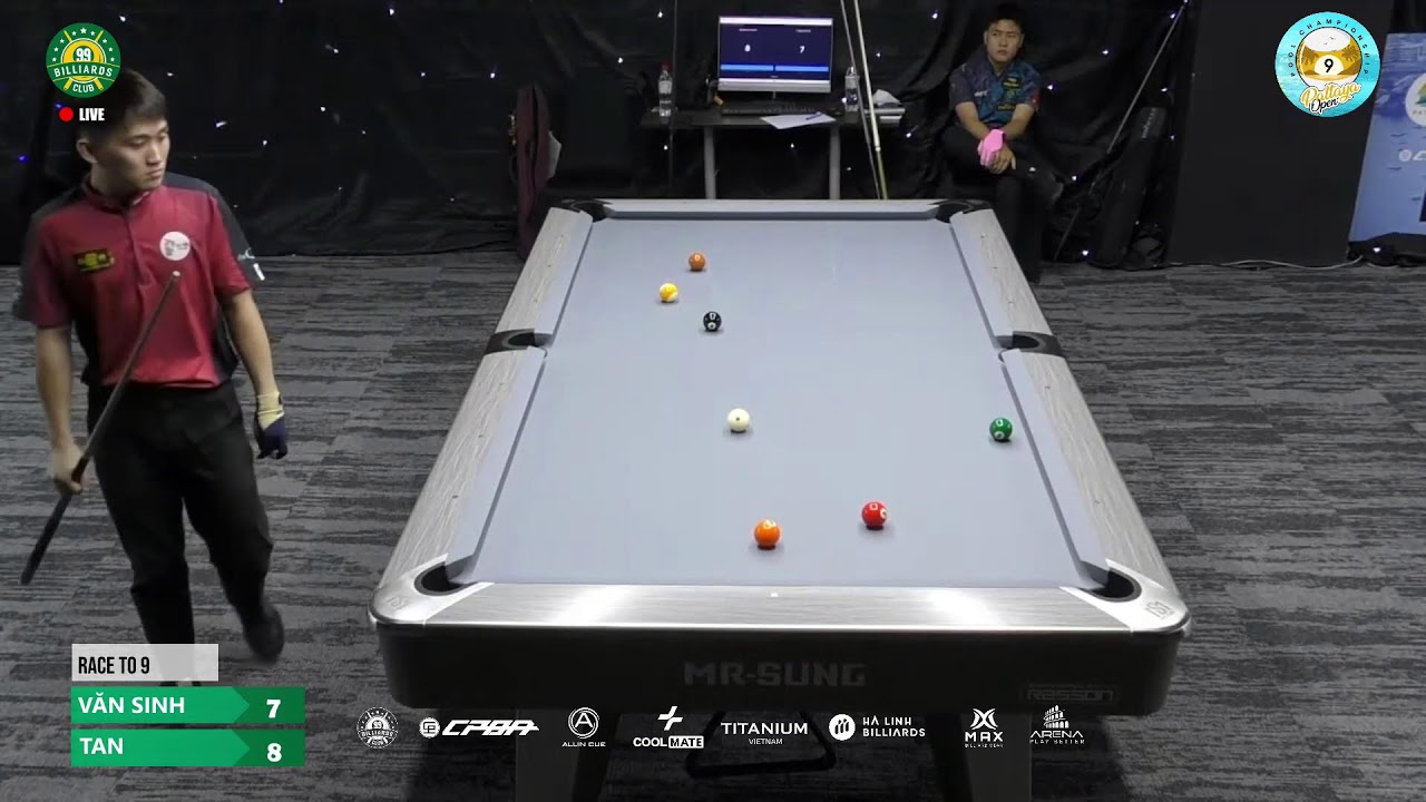 🔴 TRỰC TIẾP: PATTAYA OPEN POOL CHAMPIONSHIP 2026 - VĂN SINH VS NICOLAS TAN