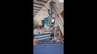 plastic pellet sealing weighing filling packing machine 25kg 50kg