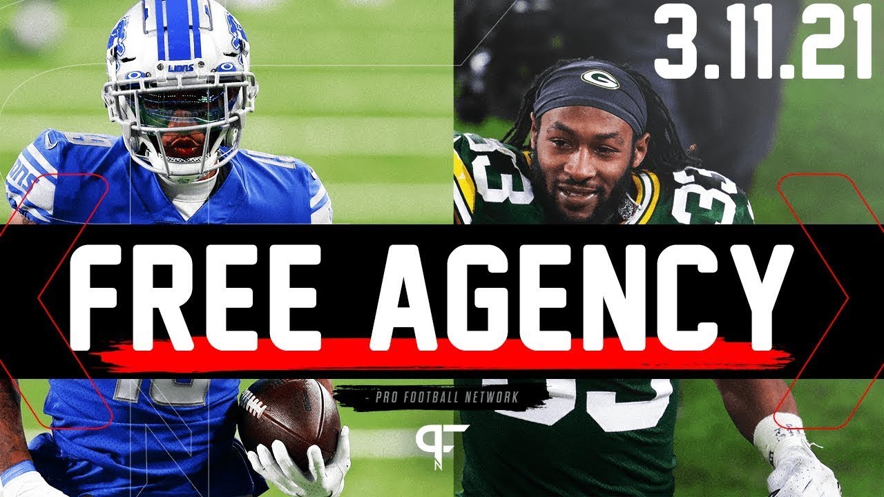 Odds for Kenny Golladay and Aaron Jones landing spots | PFN 3:65