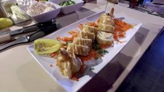 Making El Guamuchilito Mexican Sushi Fusion Roll - El Tataki Sushi in Phoenix AZ