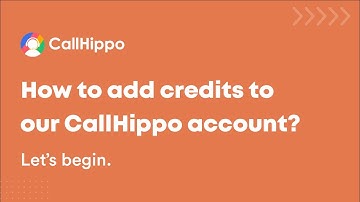 How to add credits to your account | CallHippo | FAQs