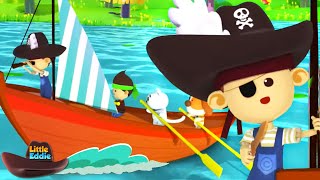 Row Row Row Your Boat Nursery Rhyme & Kids Song by Little Eddie