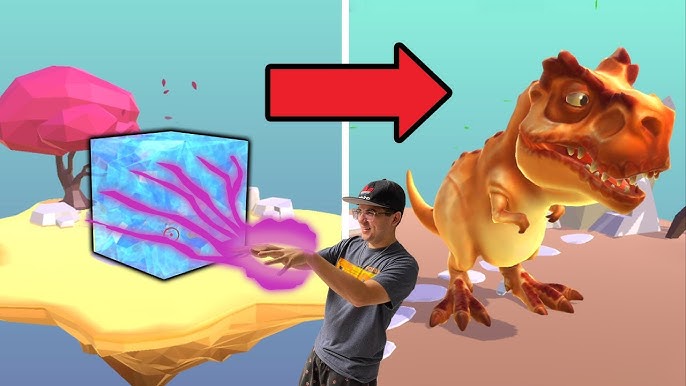 EVOLUA O OVO DE DINOSSAURO ATÉ ELE CHOCAR!! - Dino Run 3D (jogos de  celular) 