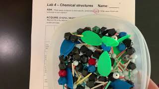 Chemical structures prelab - Lab 4