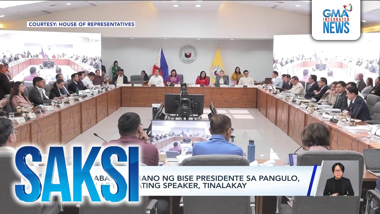 2 impeach raps vs. VP Sara 'sufficient in substance'--House panel | Saksi