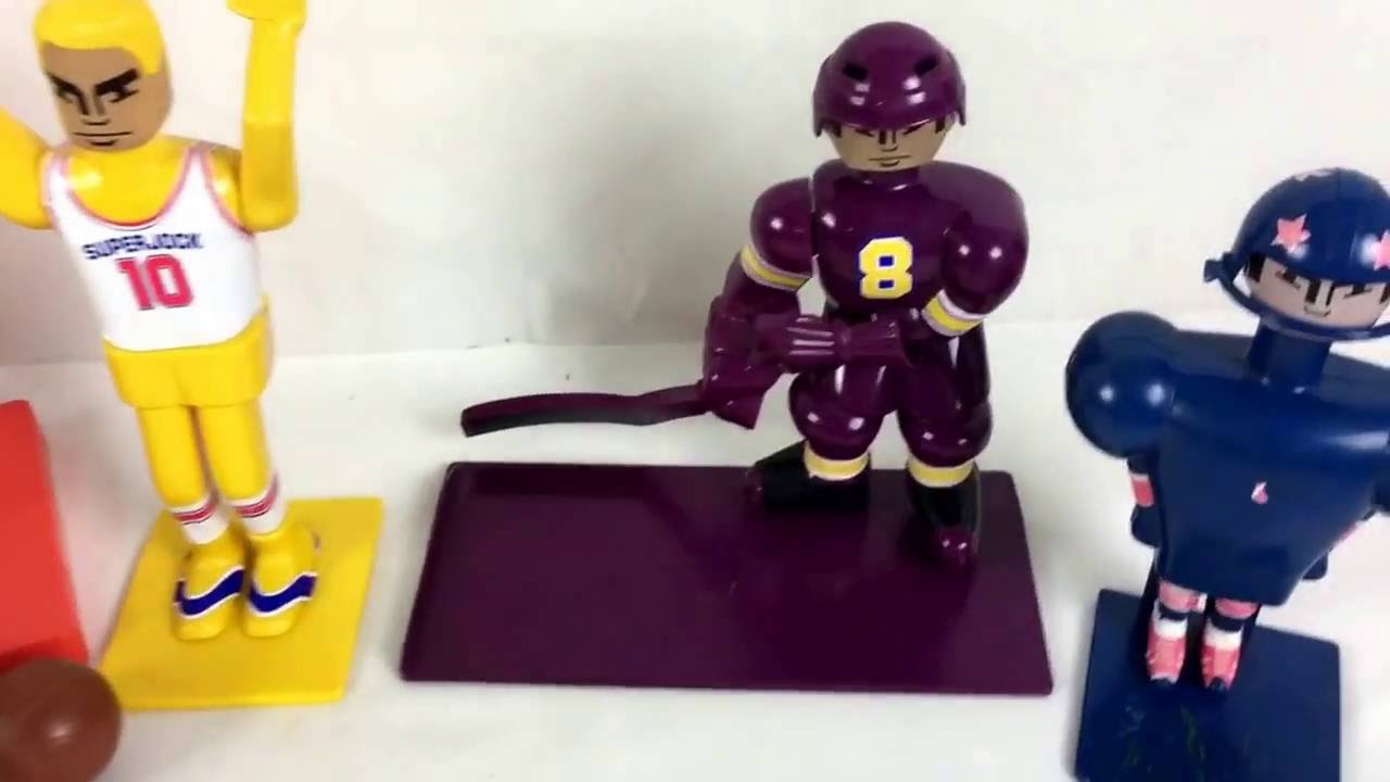 Vintage Schaper Super Jocks Action Sports Toys YouTube