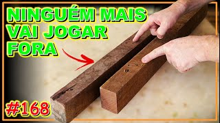 MADEIRA VELHA VIRA COISA LINDA QUE TODOS VÃO QUERER TENTAR (VÍDEO #168) #marcenariacriativa