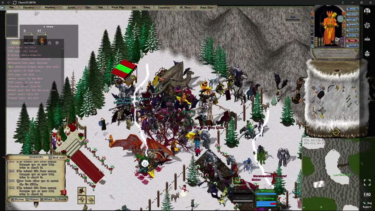 Ultima Online - (Chesapeake EM Event) Dec 17th 2025 - Pajama Party At The Tree