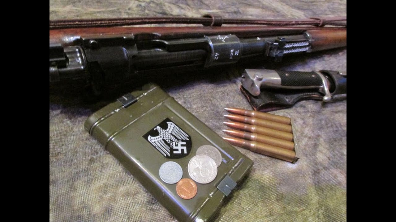 Hidden treasures of World War II Metal Detecting mauser K98 rifle and