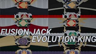 Fusion Jack and Evolution King Henshin Flashbelt Android