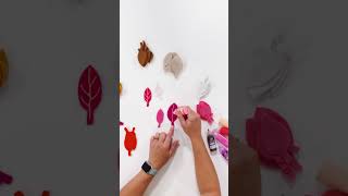 Watch Emily Steffen use the Singer Momento craft cutting machine to create a felt wreath #sponsored