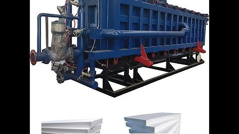 EPS Expander Polystyrene Foam Block Making Machine,EPS Floor Heating Panel Machine#construction #eps