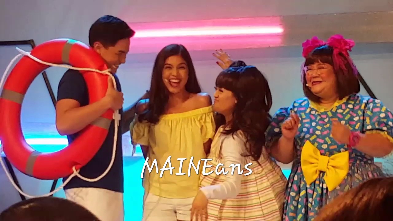 BTS maine mendoza in sunday pinasaya-april 2, 2017