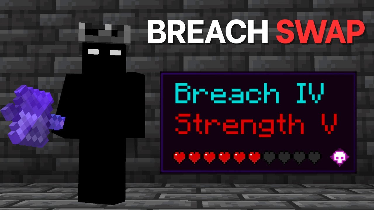 The Best Minecraft PVP technique - BREACH SWAP