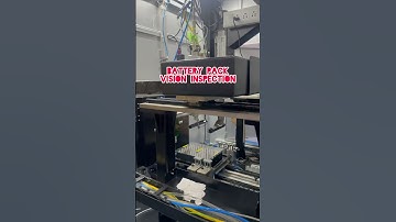 Battery Pack Vision Inspection | #visioninspection #vision #plcprogramming #batterypack #servo