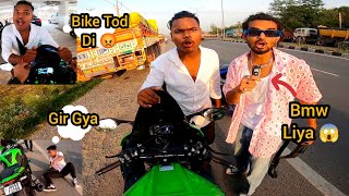 Chapri Ne Zx10R Tod Di Aur Bmw Leke Aa Gya 