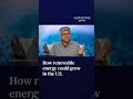 How renewable energy could grow in the U.S.