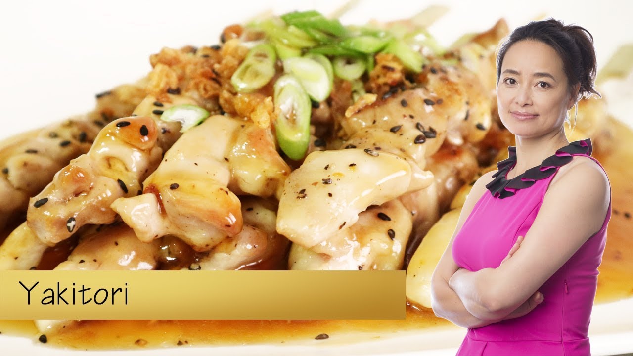 Weekendsnack: Yakitori (dat is Japanse kipsaté)