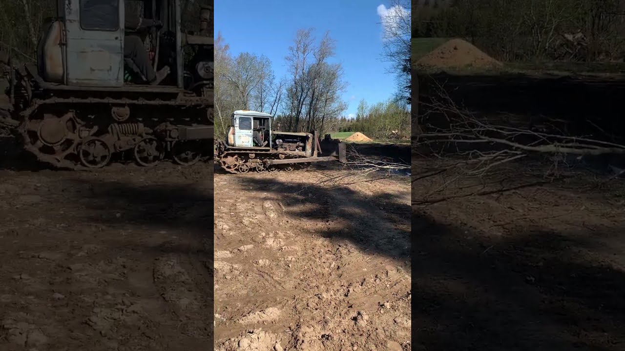 Old DT 74 Bulldozer Woken From Slumber