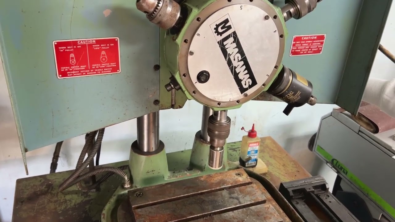 Pelarborr Masanas TR1 med mycket tillbehör