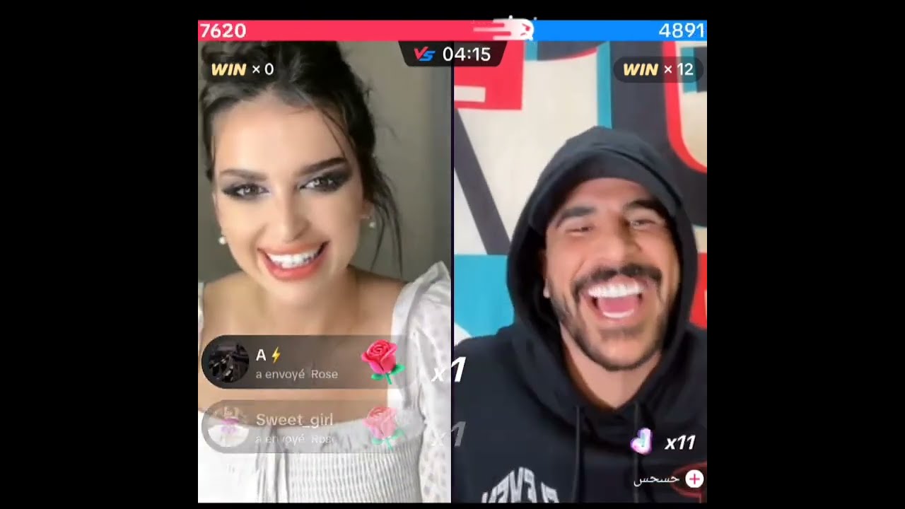 بث ميس دعاء مع حسحس قست كل ضحك😂دعاء تحكم حسحس يرسل لرحمة الفين دولار ويتصل بيها على لايف😍#missdouaa