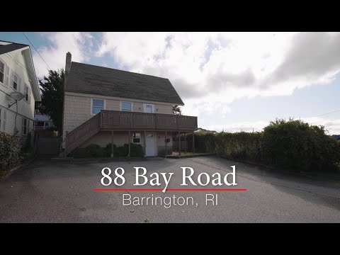 88 Bay Road, Barrington, RI home video tour