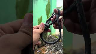 simple knot trick #knottutorial #knot #welding #rope #diy