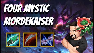 Four Mystic Mordekaiser | TFT Galaxies | Teamfight Tactics