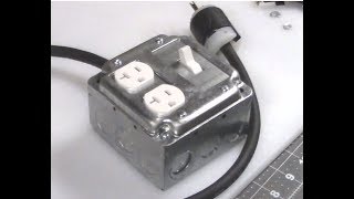GPW 106 - Portable Switched Outlet
Bear with the video quality and sound if its an issue.... Im using a new camera. Sound gets a little out of sync towards the end too...
On the bright side... its 1080P at 60fps!
Before anyone says the switch is installed upside down.... I install receptacles ground-up.
Thanks for watching! GPW 106 - Portable Switched Outlet