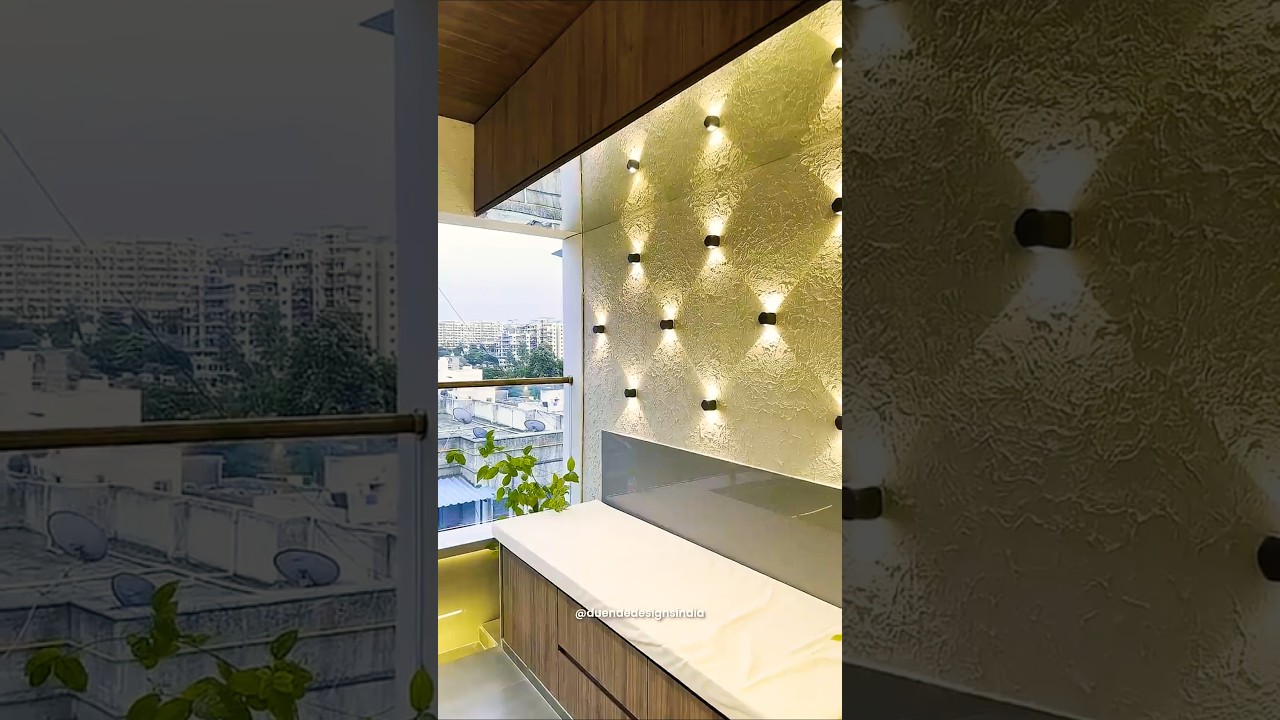 Modern Luxury Balcony Transformation✨