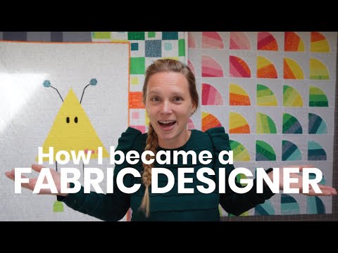 How I became a quilt fabric designer with Benartex