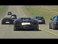 Porsche 991 Turbo S vs Nissan GT-R vs Lamborghini Aventador LP700