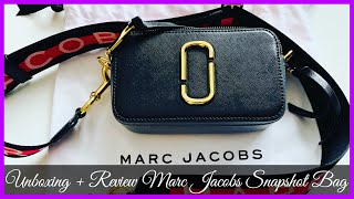 Marc Jacobs The Snapshot Small Camera Bag Black/Red, Camera Bag