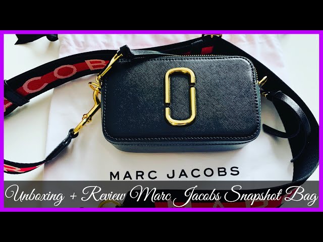 Unboxing & Review Marc Jacobs Logo Strap Snapshot Small