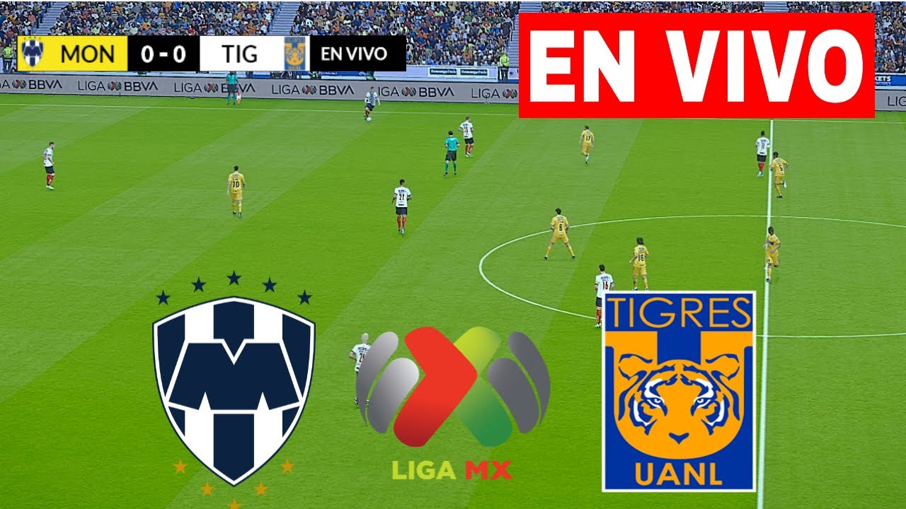 Tigres vs Monterrey Rayados Live [ En Vivo ] | Liga MX 2024 Partido ...