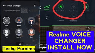 Realme Game Space Voice Changer | Realme Voice Changer Update | How to install Voice Changer Realme screenshot 5
