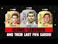 FIFA 22 | ICONS AND THEIR LAST FIFA CARDS! 😱🔥 ft. Zidane, Ronaldo, Casillas… etc