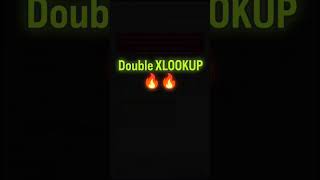 double Xlookup formula sheet #excel #advance #exceltips #computereducation
